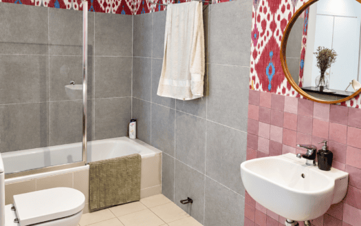 Loft amueblado con jardín privado y piscina en Valldoreix